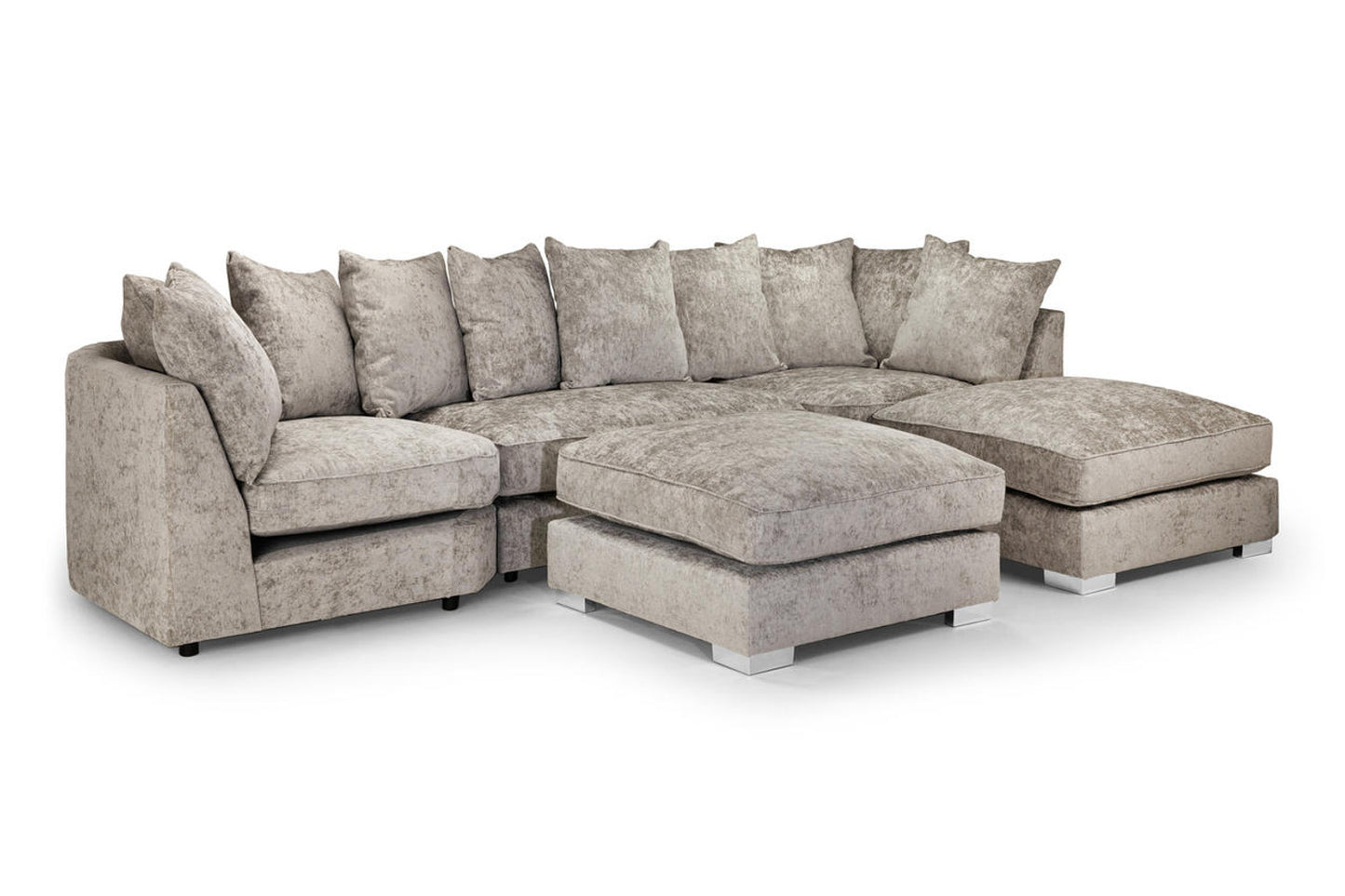 Bishop U Shape Truffle Corner Sofa