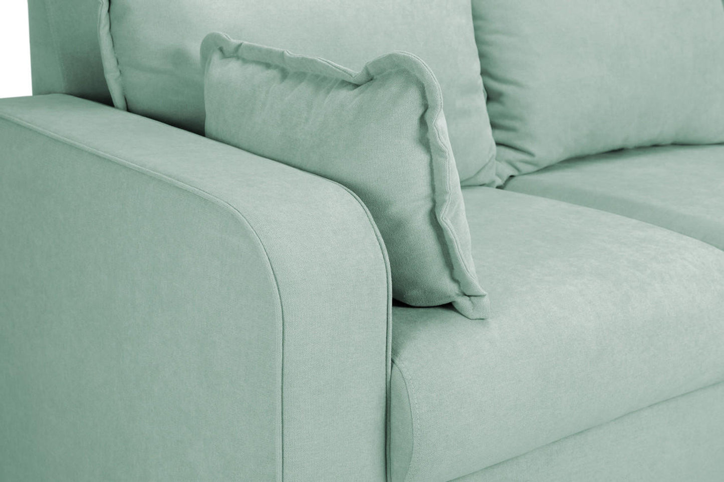 Briar Mint Blue Left Hand Facing Corner Sofa