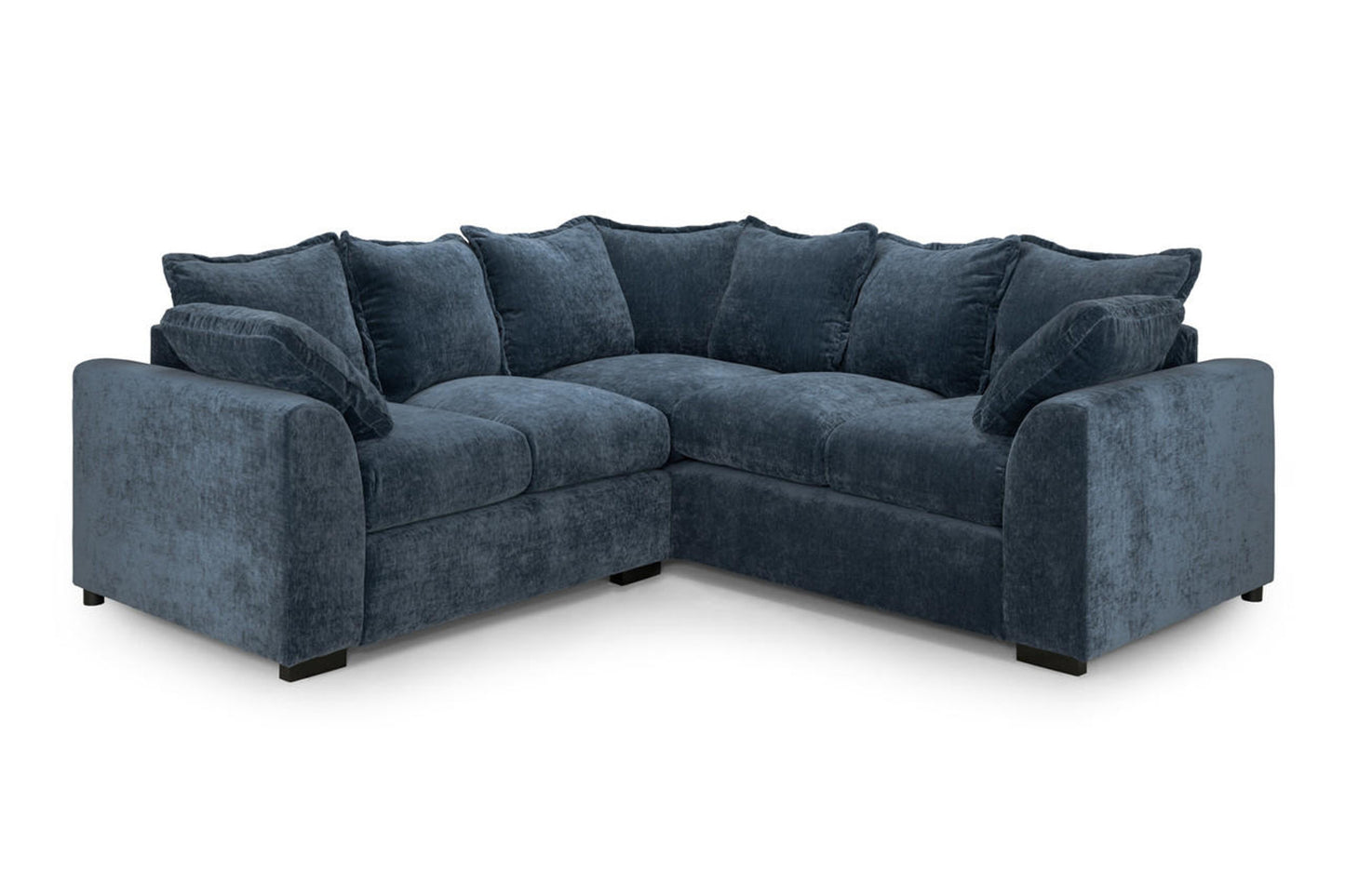 Colbee Blue Large Corner Sofa