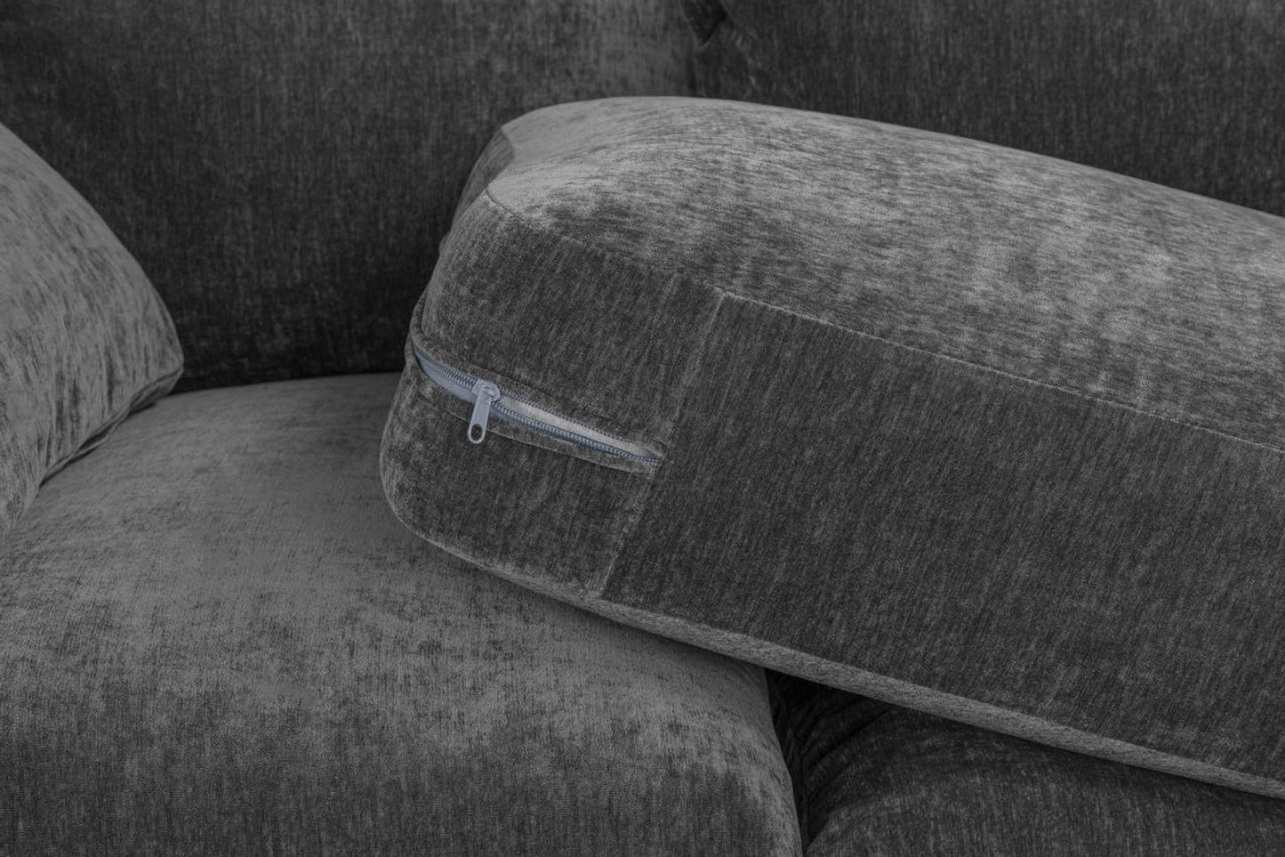 Colbee Grey Large Corner Sofa