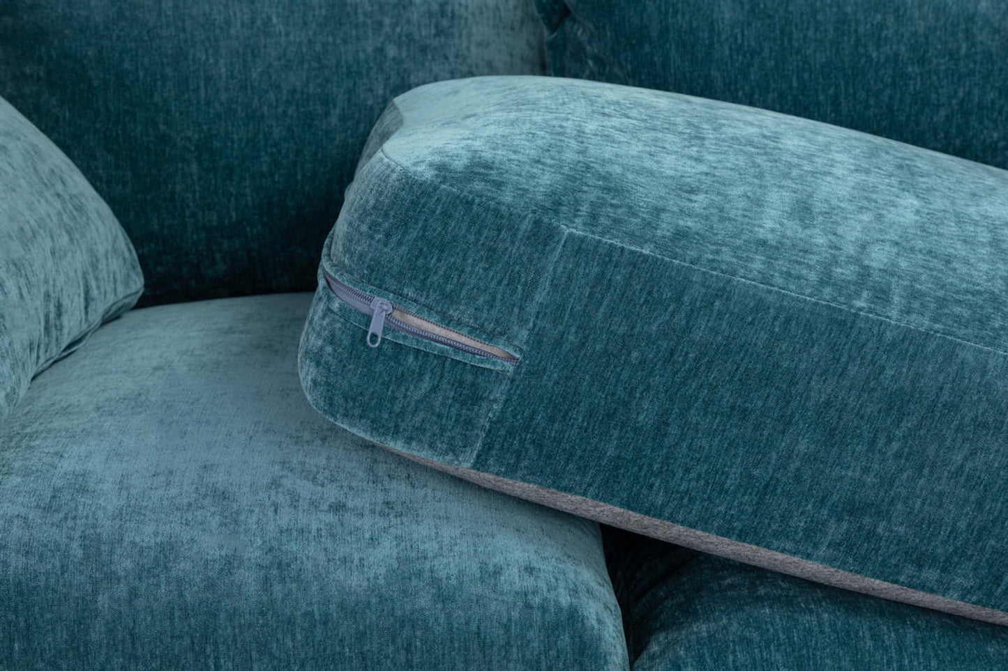 Colbee Teal Large Corner Sofa