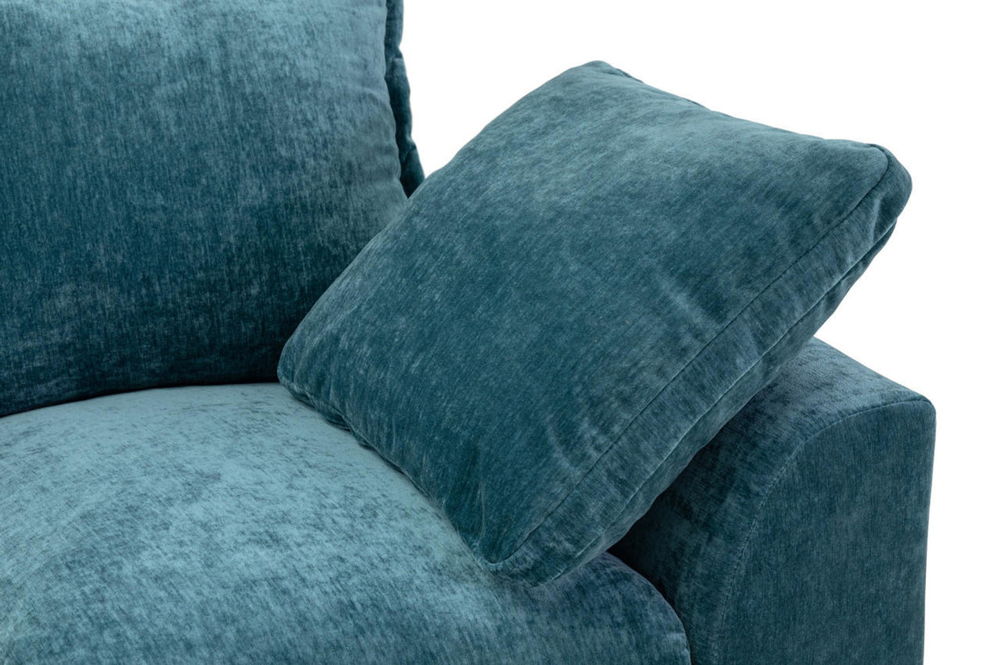 Colbee Teal Large Corner Sofa