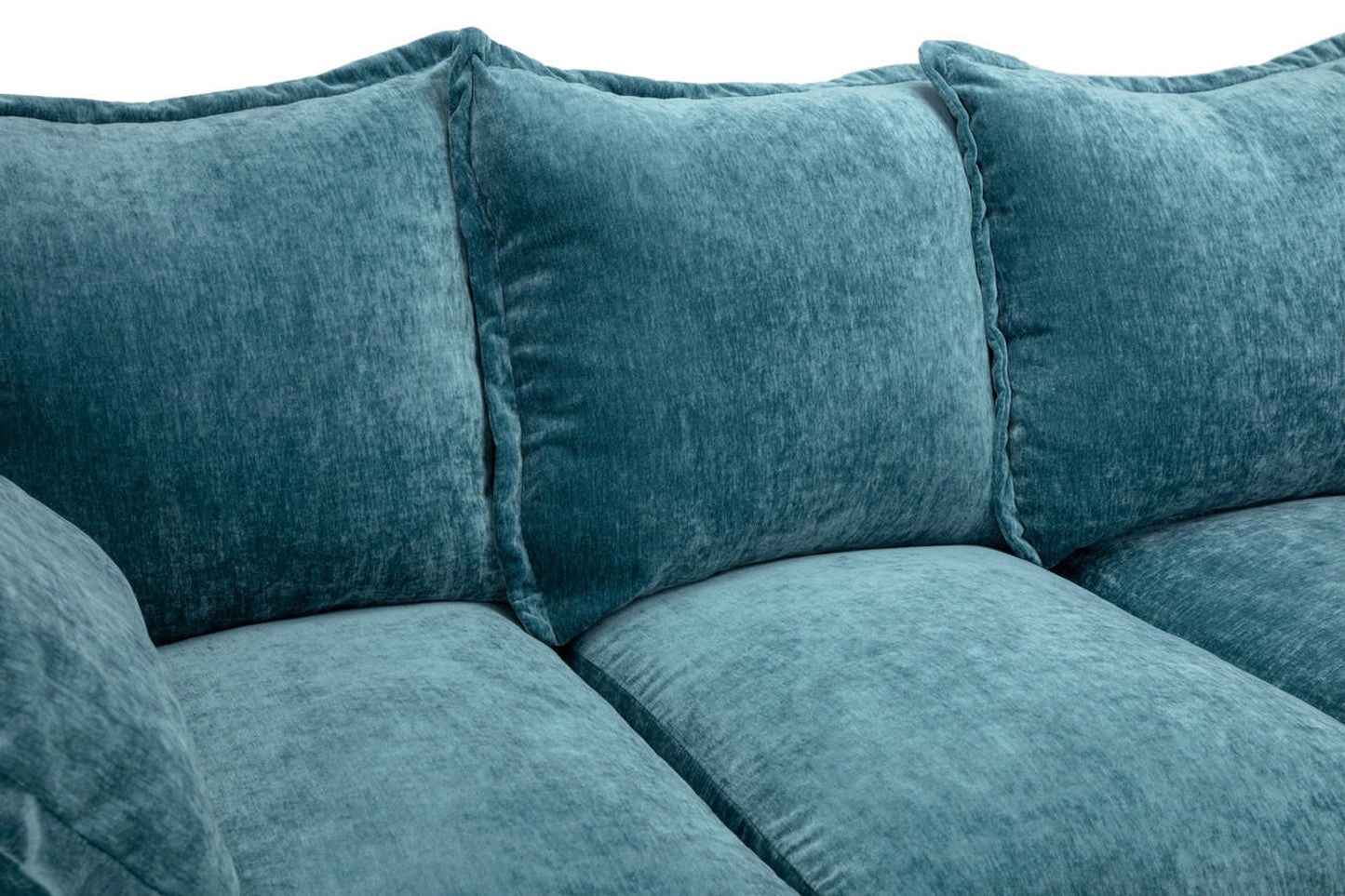 Colbee Teal Large Corner Sofa