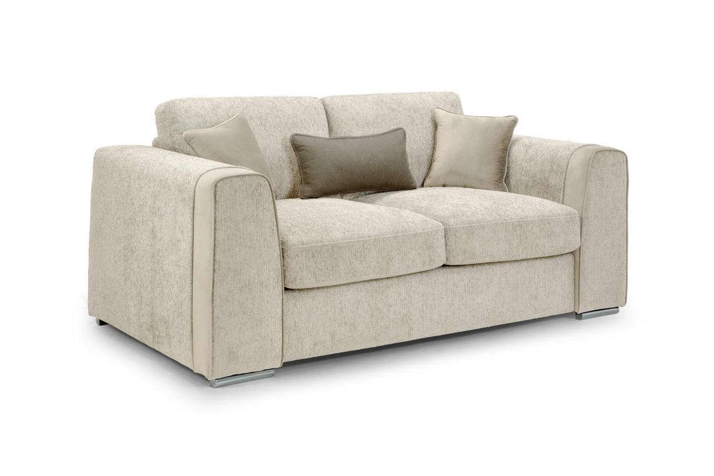 Naples Beige 2 Seat Sofa