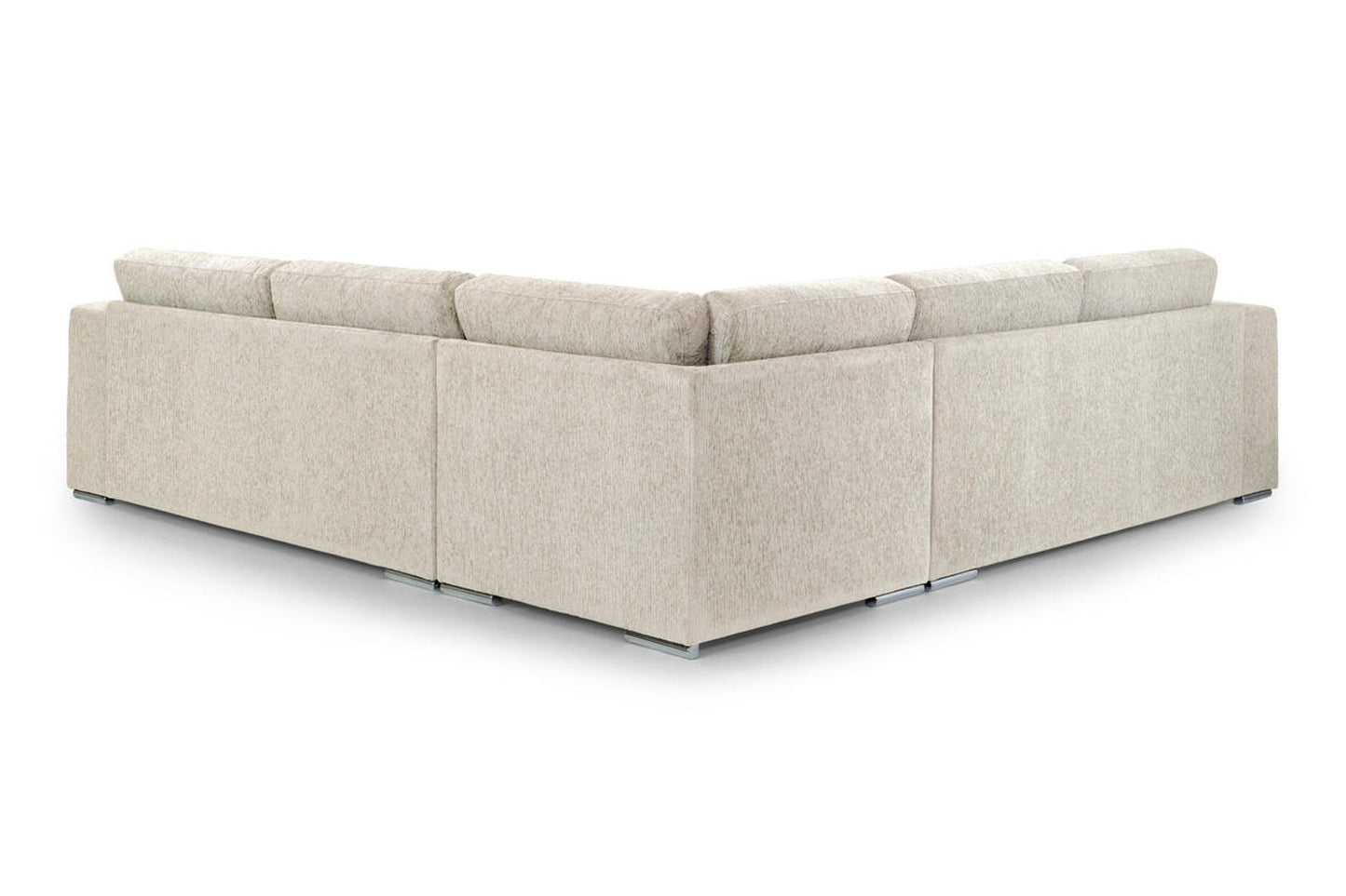 Naples Beige Large Corner Sofa
