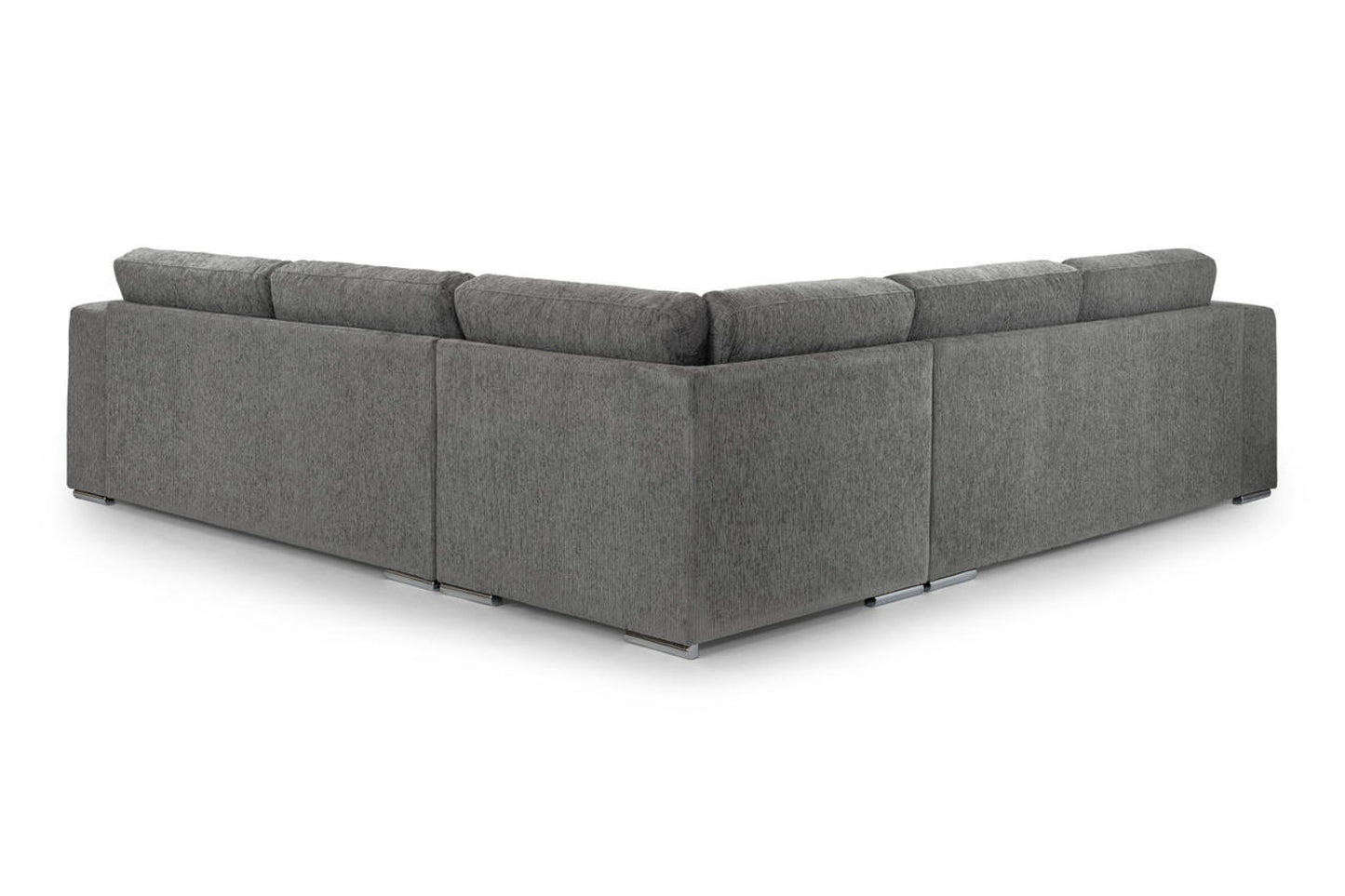 Naples Grey Large Corner Sofa