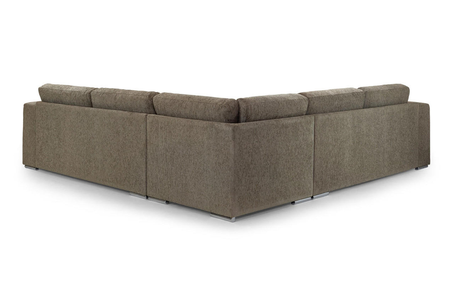Naples Mocha Large Corner Sofa