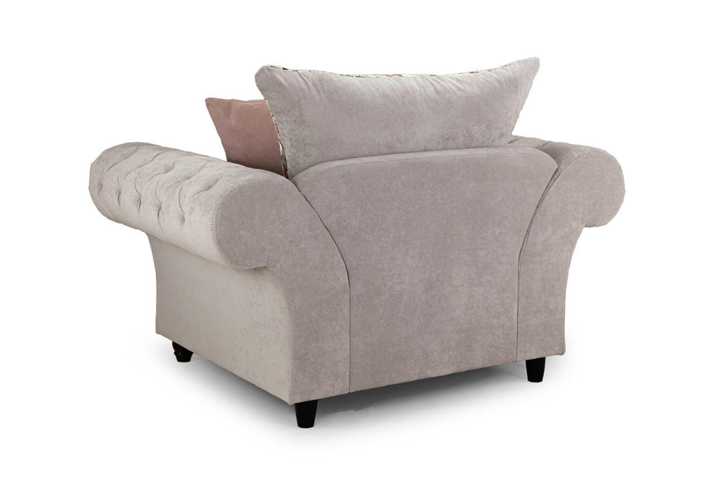 Roma Beige Chesterfield Armchair