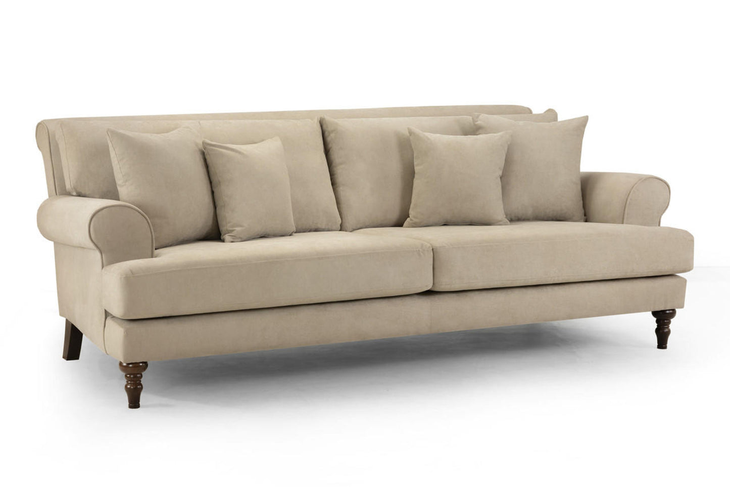 Summer Beige 4 Seat Sofa