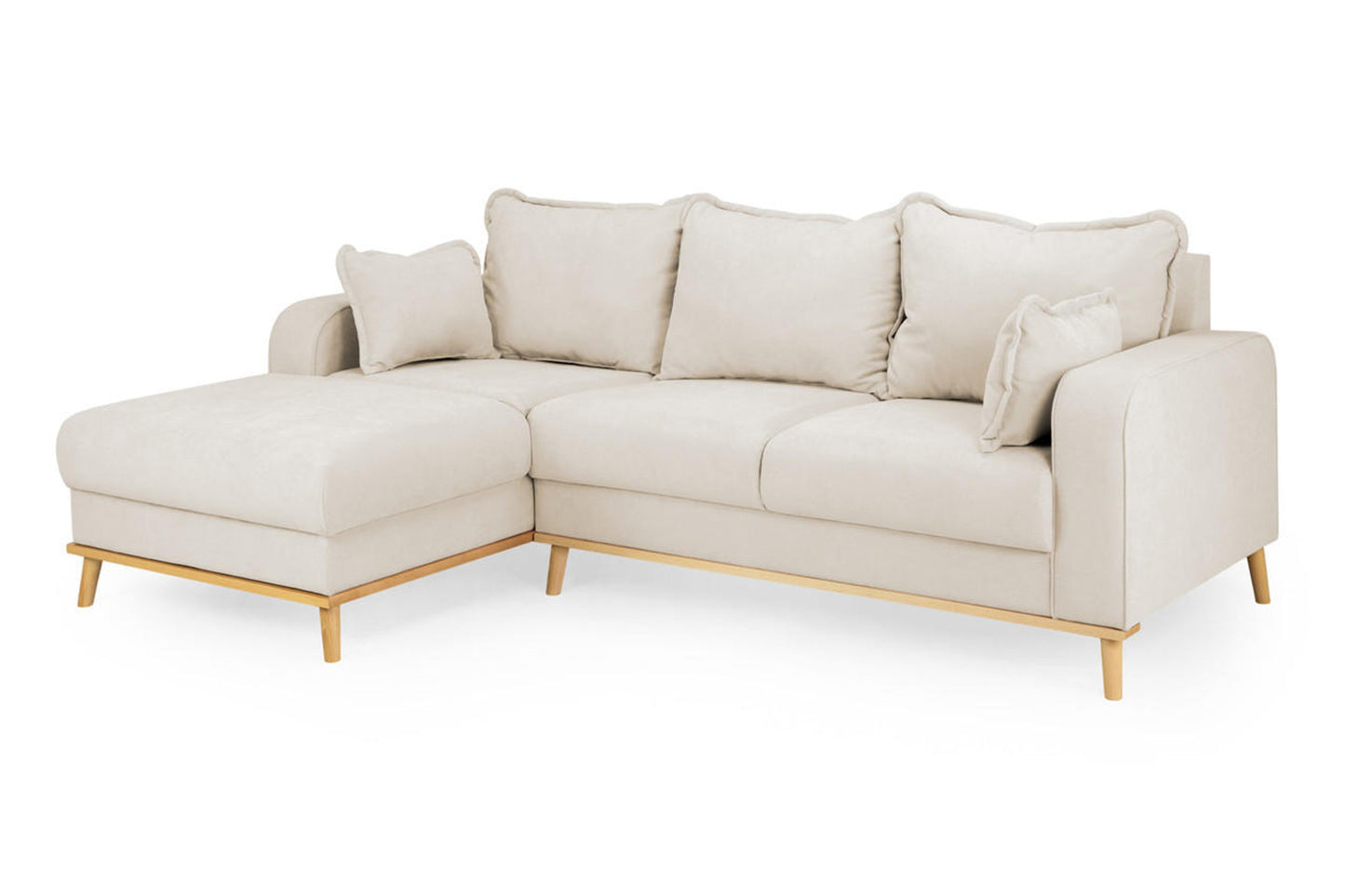 Briar Beige Left Hand Facing Corner Sofa