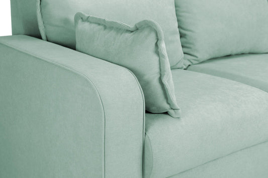 Briar Mint Blue Right Hand Facing Corner Sofa