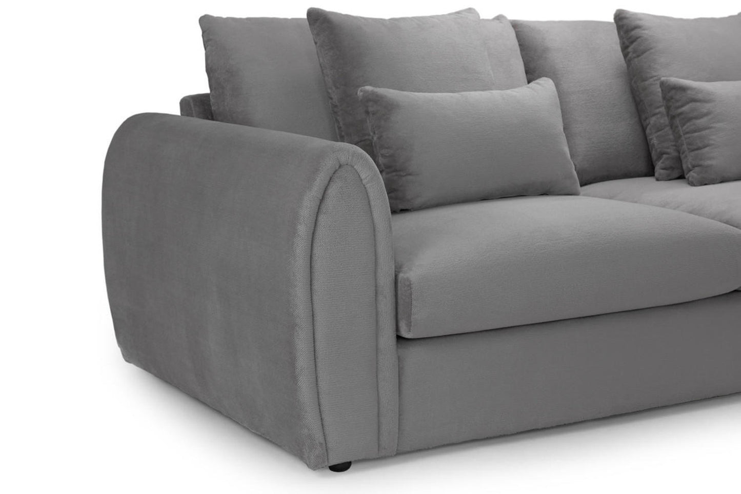 Mirabel Grey Left Hand Corner Sofa