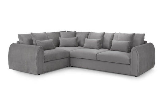 Mirabel Grey Left Hand Corner Sofa