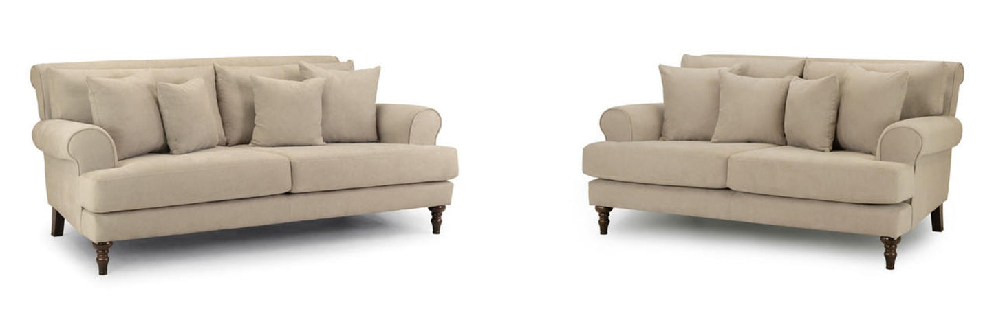 Summer Beige 3 + 2 Sofa Set