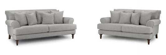 Summer Grey 3 + 2 Sofa Set