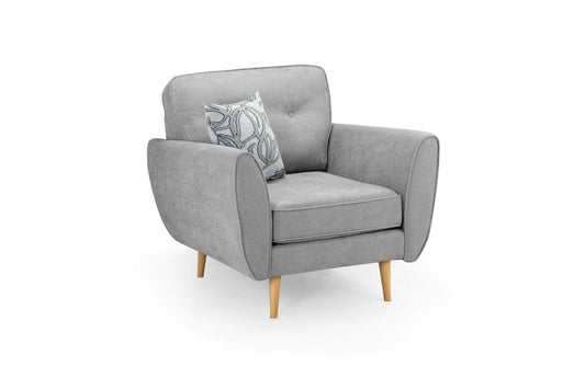 Zinc Grey Armchair