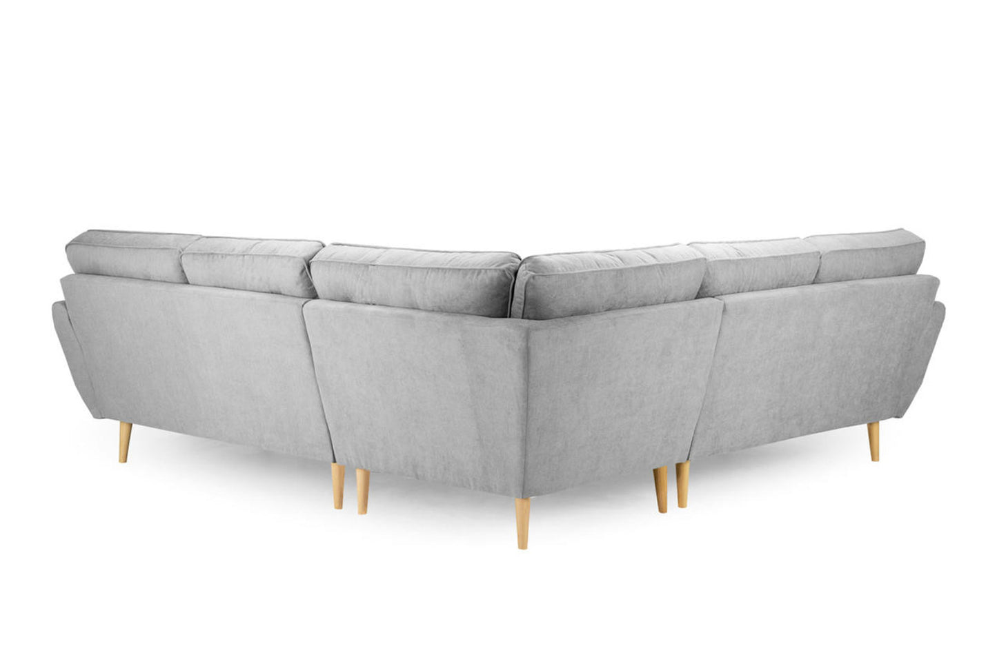 Zinc Large Grey Corner Sofa